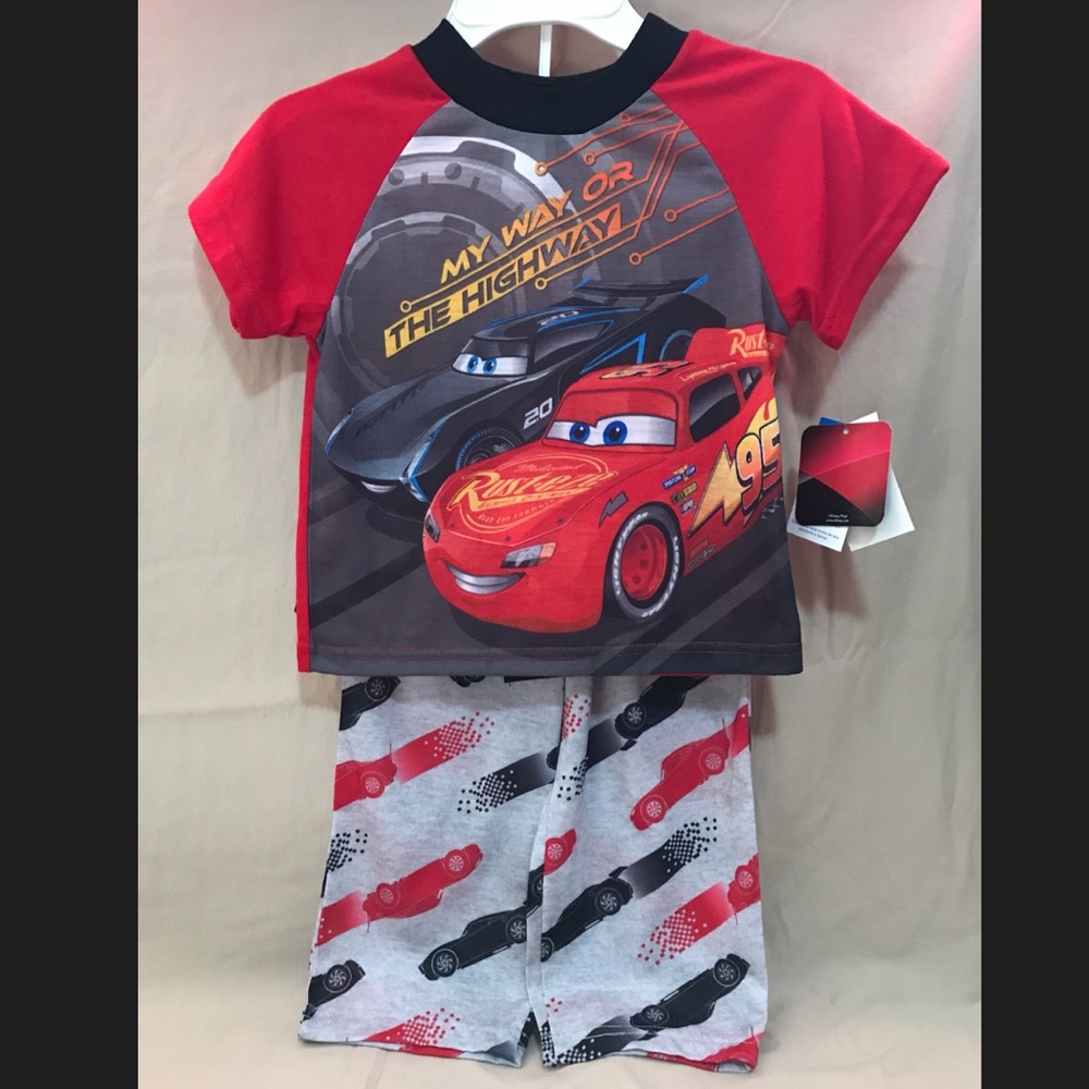 Cars 3 Pajama Set Size 4t